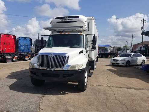 2008 INTERNATIONAL 4500 DT466 Auto 18' Reefer Box Lift Gate... for sale in Houston, TX