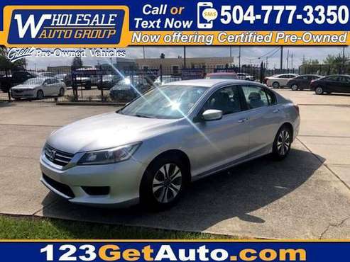 2013 Honda Accord LX - EVERYBODY RIDES!!! - cars & trucks - by... for sale in Metairie, LA