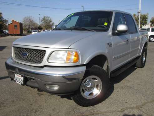 2002 FORD F150 * 4X4 * CREWCAB * TOW PACKAGE * CLEAN TRUCK* - cars &... for sale in Clovis, CA
