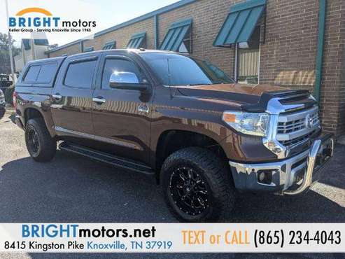 2014 Toyota Tundra 2014 TOYOTA Tundra 1794 Edition CrewMax 4WD... for sale in Knoxville, TN