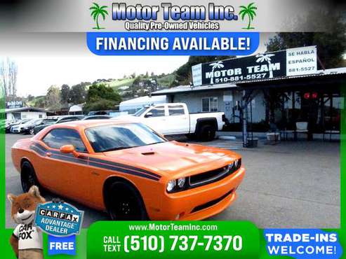 385/mo - 2014 Dodge Challenger 2dr 2 dr 2-dr Cpe R/T Classic PRICED for sale in Hayward, CA