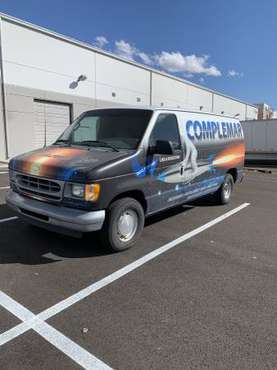 2001 Ford E-150 cargo low miles 6cly good on mpg clean title and smog for sale in Reno, NV