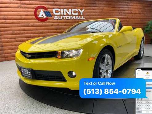2015 Chevrolet Chevy Camaro 1LT Convertible - Special Finance... for sale in Fairfield, OH