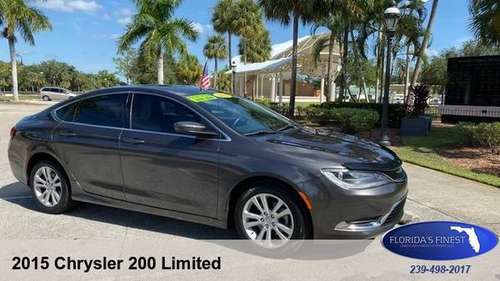 2015 Chrysler 200 Limited for sale in Bonita Springs, FL