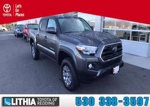 2018 Toyota Tacoma RWD Crew Cab Pickup SR5 Double Cab 5' Bed V6 4x2 AT for sale in Redding, CA