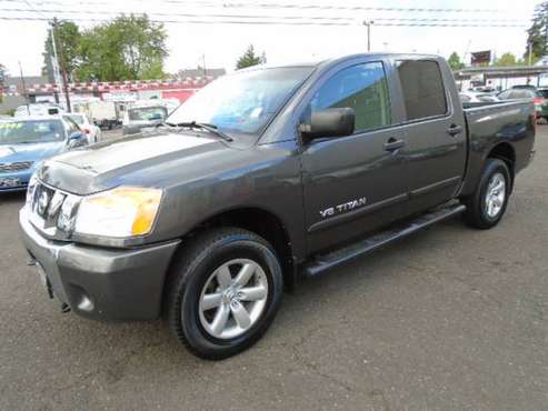 2009 Nissan Titan Crew Cab SE 4x4 Pickup 4Door - - by for sale in Portland, OR