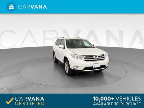 2013 Toyota Highlander Limited Sport Utility 4D suv White - FINANCE for sale in Fort Wayne, IN