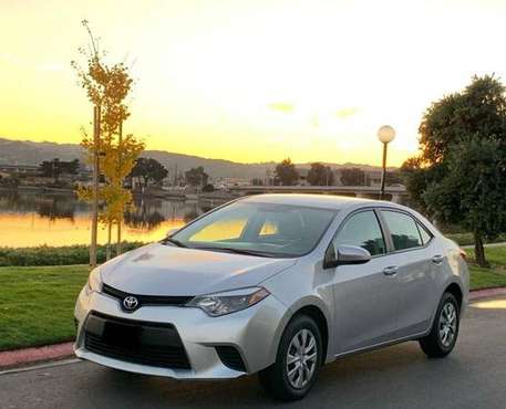 Toyota corolla 2015 1OWNER - cars & trucks - by owner - vehicle... for sale in San Mateo, CA
