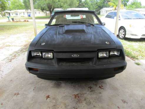 1984 Mustang Gt Convertible - cars & trucks - by owner - vehicle... for sale in St. Augustine, FL