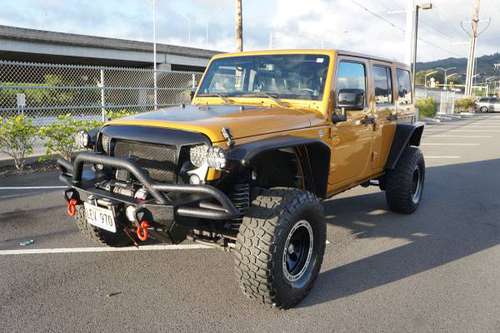 2014 JEEP WRANGLER UNLIMITED SAHARA SPORT 3IN LIFTED HARD TOP 4X4... for sale in Honolulu, HI