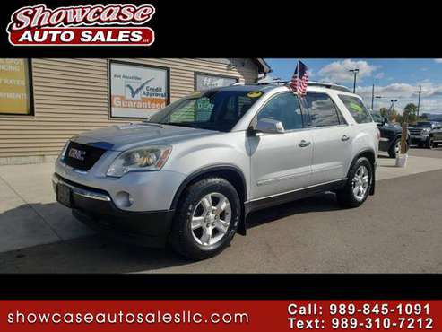 LEATHER!! 2009 GMC Acadia AWD 4dr SLT2 for sale in Chesaning, MI