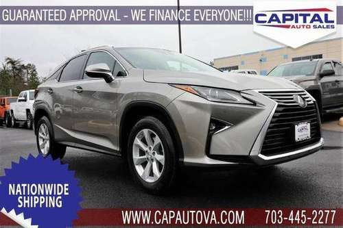 2017 Lexus RX 350 - cars & trucks - by dealer - vehicle automotive... for sale in CHANTILLY, District Of Columbia