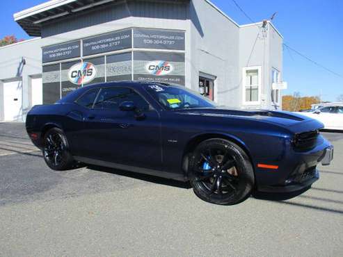 2016 *Dodge* *Challenger* *2dr Coupe R/T* Jazz Blue - cars & trucks... for sale in Wrentham, MA