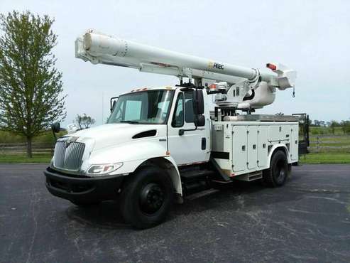 50' 2008 International 4300 Altec Bucket Truck Diesel Material... for sale in Gilberts, WY