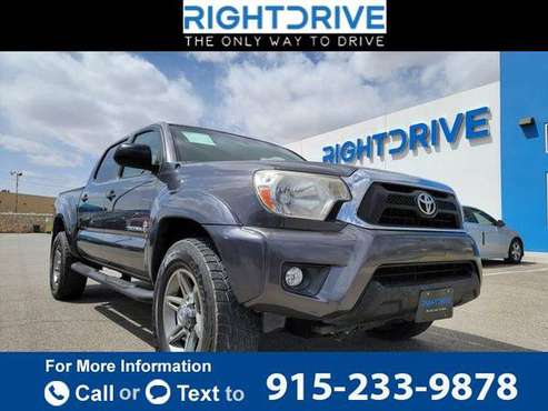 2013 Toyota Tacoma Double Cab Pickup 4D 5 ft pickup GRAY - cars & for sale in El Paso, TX