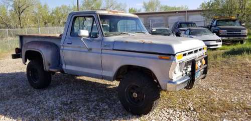 1977 Ford F150 SHORT STEP SIDE 4x4 351 V8, 4 speed manual - cars & for sale in TX