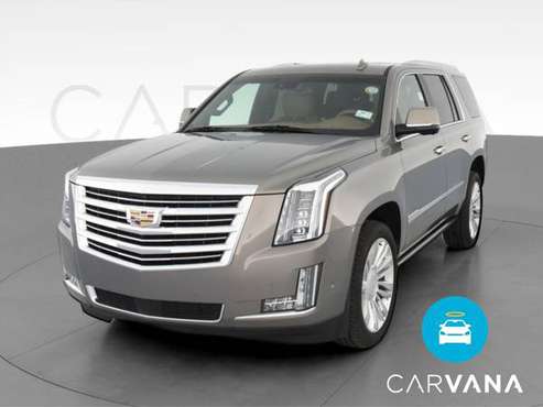 2017 Caddy Cadillac Escalade Platinum Sport Utility 4D suv Gold - -... for sale in Long Beach, CA