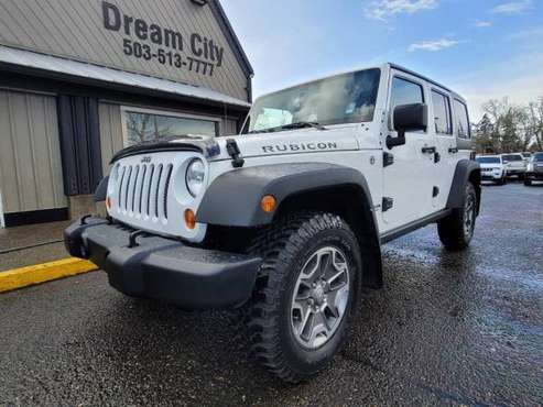 2013 Jeep Wrangler 4x4 4WD Unlimited Rubicon Sport Utility 4D SUV for sale in Portland, OR