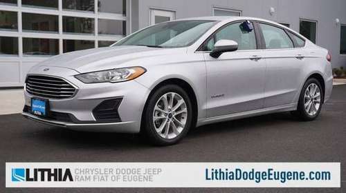 2019 Ford Fusion Hybrid Electric SE FWD Sedan - cars & trucks - by... for sale in Eugene, OR