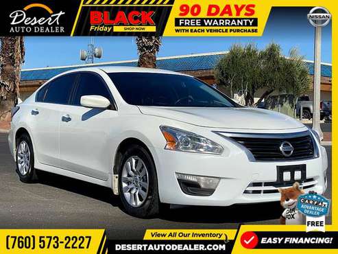 2015 Nissan *Altima* *2.5* *S* $282/mo - cars & trucks - by dealer -... for sale in Palm Desert , CA