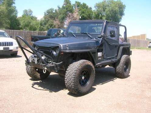 2002 Jeep Wrangler X 4x4 Lifted! - cars & trucks - by dealer -... for sale in Fort Collins, CO