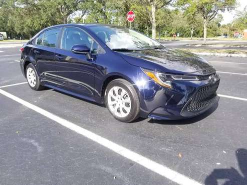 2020 Toyota Corolla LE under warranty - cars & trucks - by owner -... for sale in Clarcona, FL
