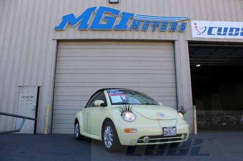 2005 Volkswagen New Beetle Convertible 2dr GLS Auto - DRIVES GREAT -... for sale in Sacramento , CA