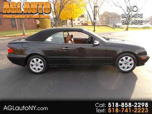2000 Mercedes-Benz CLK-Class 2dr Cabriolet 3.2L - cars & trucks - by... for sale in Cohoes, MA