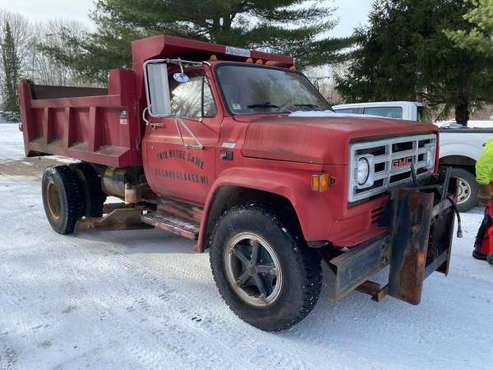 1987 GMC 7000 Dump Truck with Belly Blade and Plow - cars & trucks -... for sale in Land O Lakes, WI