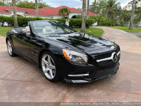 2014 Mercedes-Benz SL550, Driver Assist Package, AMG Sport wheel pac for sale in Naples, FL