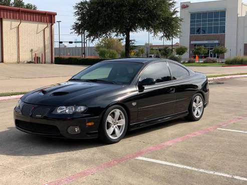 2005 PONTIAC GTO - cars & trucks - by owner - vehicle automotive sale for sale in Carrollton, TX
