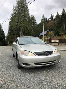 2002 Toyota Camry Le new price - cars & trucks - by owner - vehicle... for sale in Snohomish, WA