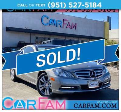 *2012* *Mercedes-Benz* *E 350* ** - cars & trucks - by dealer -... for sale in Rialto, CA
