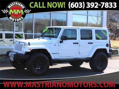2015 Jeep Wrangler Unlimited COLORMATCHED HARD TOP LIFTED AND LOADED for sale in Salem, MA