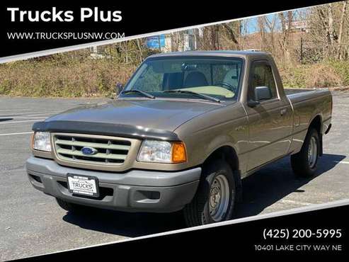 Trucks Plus 2003 Ford Ranger XL 2dr Standard Cab R - cars & for sale in Seattle, WA