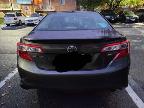 2013 Toyota Camry SE - cars & trucks - by owner - vehicle automotive... for sale in Pikesville, MD