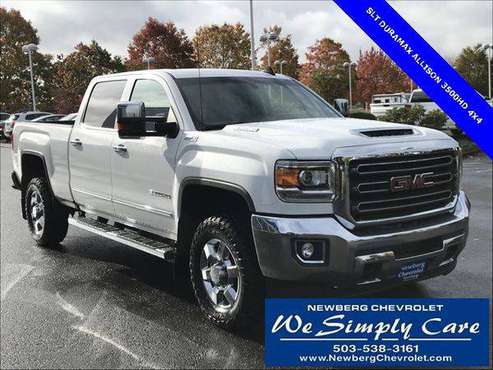 2017 GMC Sierra 3500HD SLT WORK WITH ANY CREDIT! for sale in Newberg, OR