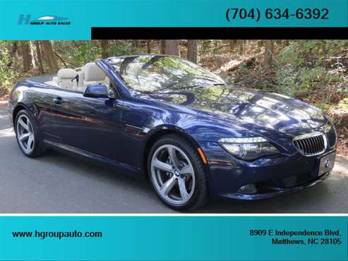 2010 BMW 650I Convertible *FREE WARRANTY* SERVICE RECORDS* NICE!! -... for sale in Matthews, NC