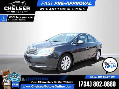 2016 Buick *Verano* *Base* for ONLY $206/mo - cars & trucks - by... for sale in Chelsea, MI