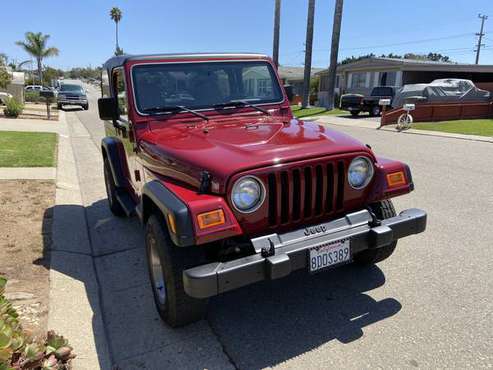 Jeep Wrangler Sport 1999 - cars & trucks - by owner - vehicle... for sale in Los Angeles, CA