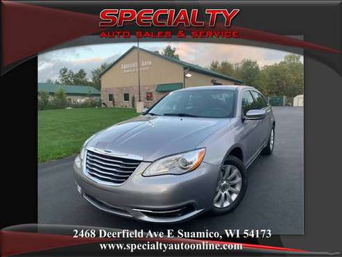 2013 Chrysler 200 Touring! Heated Seats! New Tires! Only 93k Miles!! for sale in Suamico, WI