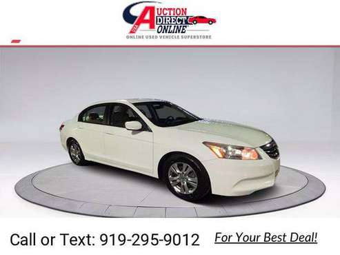 2011 Honda Accord SE hatchback White - - by dealer for sale in Raleigh, NC