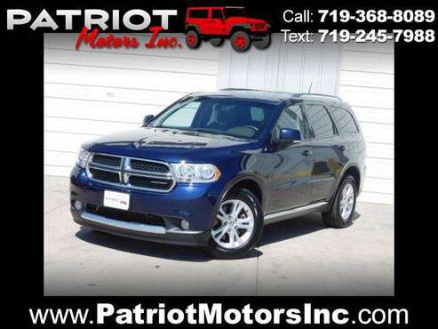 2012 Dodge Durango Crew AWD - MOST BANG FOR THE BUCK! for sale in Colorado Springs, CO
