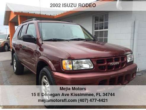 2002 ISUZU RODEO S CASH DEALS LOW PRICES - cars & trucks - by dealer... for sale in Kissimmee, FL