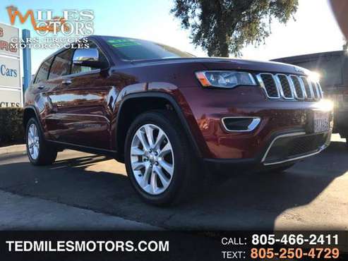 2017 Jeep Grand Cherokee Limited 4x4 - cars & trucks - by dealer -... for sale in Atascadero, CA