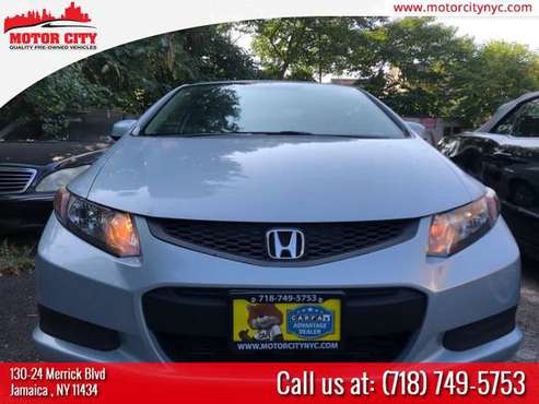 CERTIFIED 2012 HONDA CIVIC COUPE EX! LOADED! CLEAN CARFAX!LOW MILES! for sale in Jamaica, NY