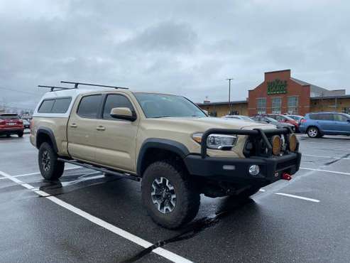 2017 Toyota Tacoma TRD OFFROAD Double Cab Long Bed Quicksand - cars... for sale in Portland, ME
