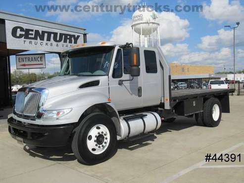 2013 International 4300 EXTENDED CAB WHITE ***BEST DEAL ONLINE*** -... for sale in Grand Prairie, TX
