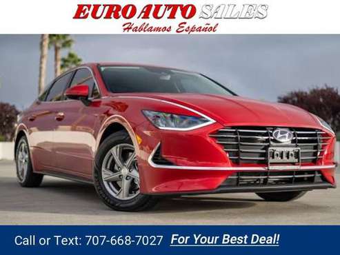 2020 Hyundai Sonata SE 4dr Sedan sedan Red - cars & trucks - by... for sale in Santa Clara, CA