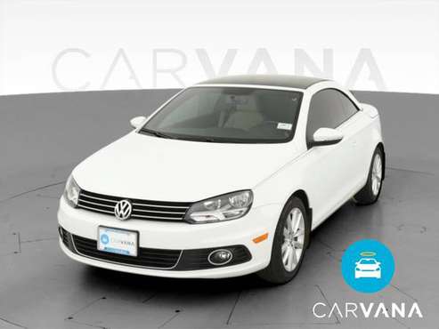 2015 VW Volkswagen Eos Komfort Convertible 2D Convertible White - -... for sale in Dayton, OH